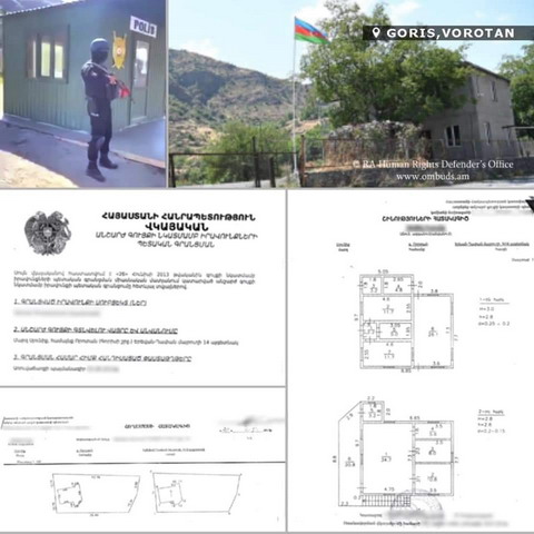 Ադրբեջանական իշխանությունները բացահայտ անիրավաչափ են տիրացել Որոտան բնակավայրի այն շենքին ու հարակից հողատարածքին, որտեղ տեղակայված են նրանց զինված ծառայողները. ՄԻՊ