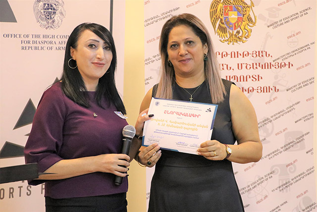 Սփյուռքահայ մասնագետները վերապատրաստել են Հայաստանի բոլոր մարզերի ուսուցիչներին