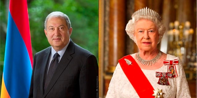 Լիահույս եմ, որ դժվար տարվանից հետո կարող ենք ապագայում ունենալ ավելի լավ ժամանակներ. թագուհի Եղիսաբեթ Երկրորդը շնորհավորական ուղերձ է հղել ՀՀ նախագահին