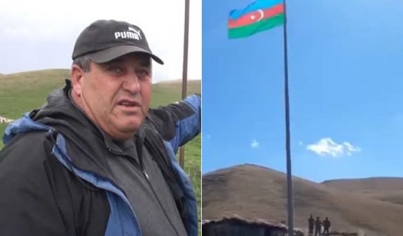 «Ավտոներով ձմեռվա պաշար են բերում»». Վերին Շորժա գյուղի մոտ տեղակայված ադրբեջանցիներն իրենց դիրքում տեղադրել են Ադրբեջանի դրոշը