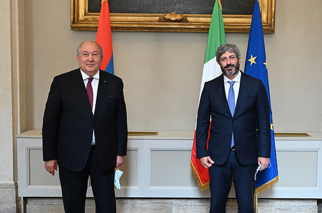 «Հավատում եմ հայ-իտալական բարեկամությանն ու փոխգործակցության զարգացման իրական ներուժին». ՀՀ նախագահ
