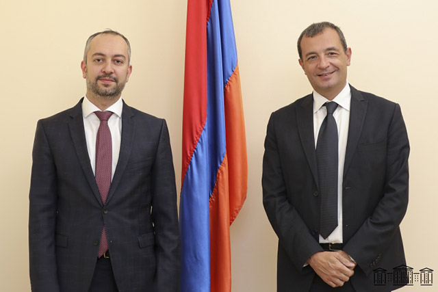 Դեսպանը կարեւորել է հայ-իտալական հարաբերությունների զարգացումը, խորհրդարանական համագործակցության ակտիվացումը