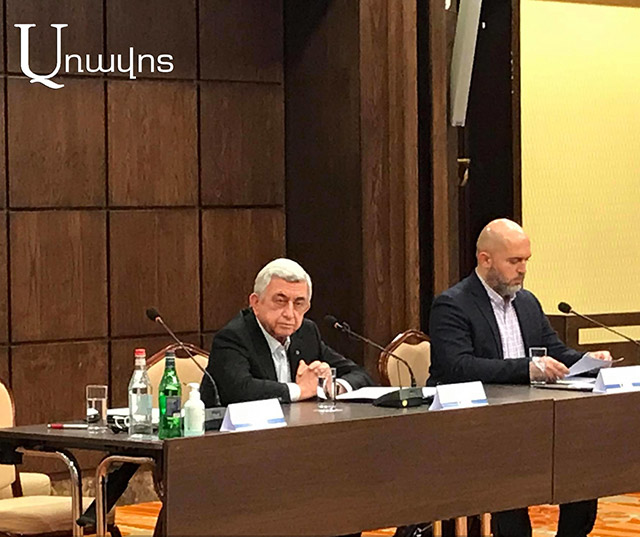 ՀՀԿ-ն պատրաստ է պայքարը շարունակել խորհրդարանից դուրս. Սերժ Սարգսյան