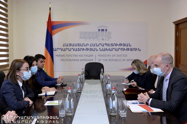 ԵՄ պատվիրակը նշել է, որ տպավորված է դատաիրավական բարեփոխումների ոլորտում Հայաստանի ներգրավվածության մակարդակից