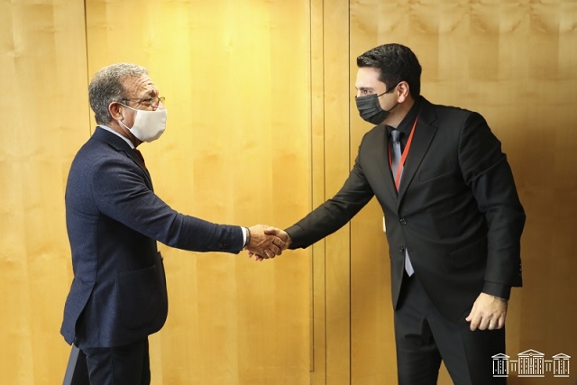 Ալեն Սիմոնյանը հանդիպել է Միջխորհրդարանական միության նախագահ Դուարտե Պաչեկոյին