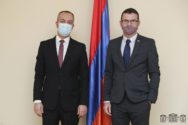 Էդուարդ Աղաջանյանն ու Ջոն Գալագերը քննարկել են՝ «Նոր Հայաստան` ժամանակակից խորհրդարան» եւ Հայաստան-ԵԽ 2019-2022թթ. Գործողությունների ծրագրերը