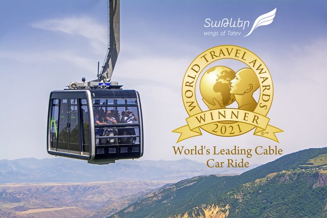 «ՏաԹևեր»-ը հաղթող է ճանաչվել World Travel Awards-ի «Աշխարհի առաջատար ճոպանուղի» անվանակարգում