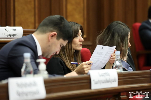 «Սա է հայրենիքը, տիկին Գրիգորյան»․ Արփի Դավոյանը Մաթեւոսյան ընթերցեց