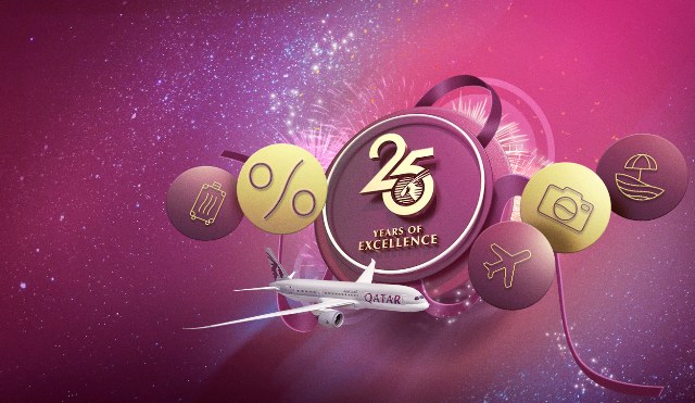 Qatar airways-ը մեկնարկում է համաշխարհային Վաճառքի արշավը՝ իր 25-ամյակի կապակցությամբ