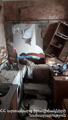 Չարենցավանի բնակարաններից մեկում տեղի է ունեցել պայթյուն