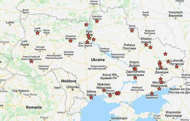 Պատերազմ Ուկրաինայում. թարմացվող լրահոս