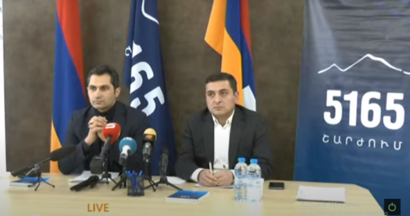 ԼՂՀ ժողովրդի ինքնորոշման իրավունքը պետք է դրվի հայ-ադրբեջանական հարաբերությունների կարգավորման հիմքում. «5165 շարժում»