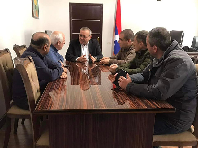 Արթուր Թովմասյանն այսօր այցելել է ՀՀ-ում Արցախի Հանրապետության կառավարության օպերատիվ շտաբ