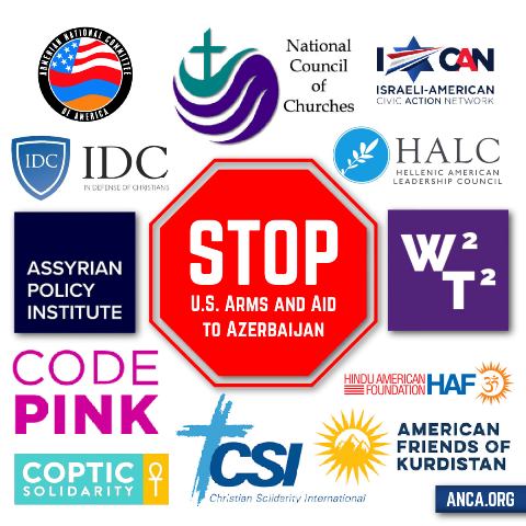 Հայ դատի Ամերիկայի հանձնախումբը տարբեր ժողովուրդների համայնքային կազմակերպությունների կոալիցիա է ձևավորել՝ բացառելու ամերիկյան ռազմական տեխնոլոգիաների վաճառքը Թուրքիային և ռազմական օժանդակությունը Ադրբեջանին