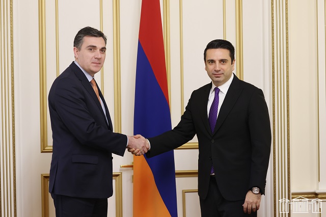 ՀՀ ԱԺ նախագահն ու Վրաստանի ԱԳ նախարարը քննարկել են տարածաշրջանի անվտանգությանը եւ կայունությանն առնչվող հարցեր