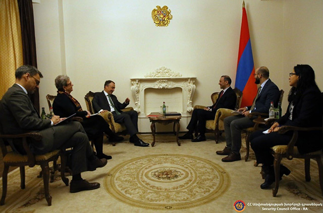Արմեն Գրիգորյանն ու Տոյվո Կլաարը քննարկել են հայ-ադրբեջանական հարաբերությունների կարգավորման հարցում ԵՄ-ի տարածաշրջանային կայունության ամրապնդմանը միտված ջանքերը
