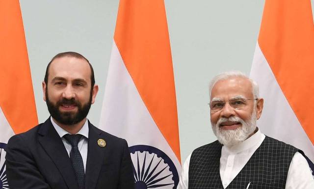 Արարատ Միրզոյանը հանդիպում է ունեցել Հնդկաստանի վարչապետի հետ