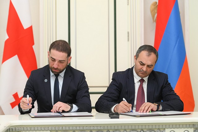 Ստորագրվել է Հայաստանի և Վրաստանի դատախազությունների համագործակցության մասին հուշագիր