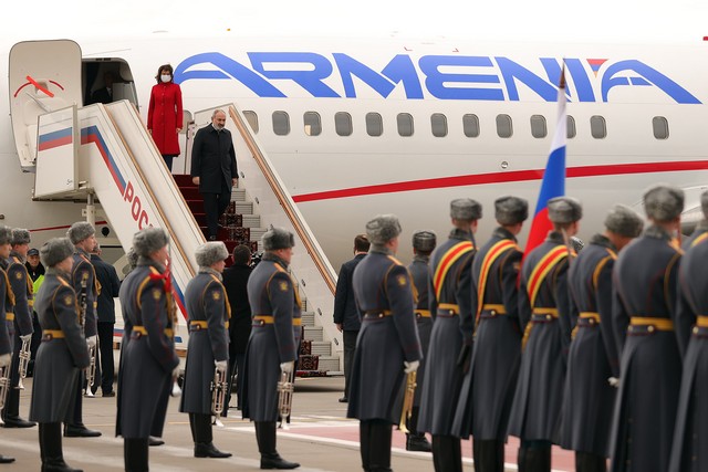Նիկոլ Փաշինյանը պաշտոնական այցով ժամանել է ՌԴ