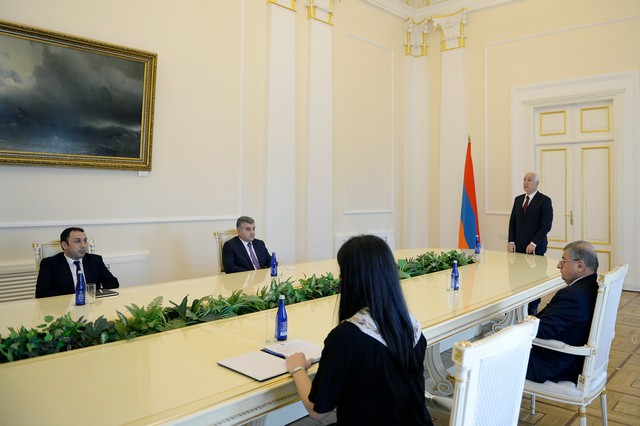 Նախագահական նստավայրում տեղի է ունեցել դատավորների երդման արարողություն