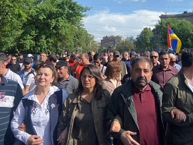 Համախմբման անդամները մասնակցեցին մարդաշատ հանրահավաքին և երթին դեպի ԱԺ