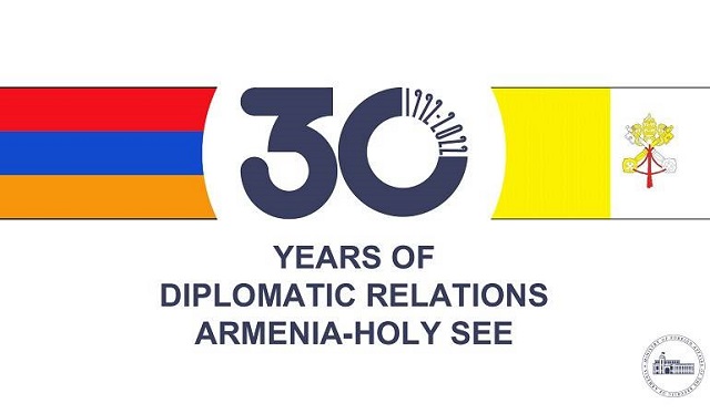 Հայաստանի և Սուրբ Աթոռի միջև դիվանագիտական հարաբերությունների հաստատման 30-ամյակի կապակցությամբ ուղերձներ են փոխանակվել