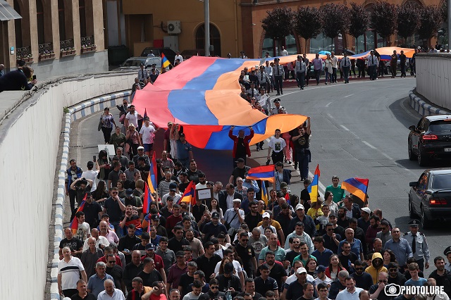 Հայաստանի 4 խորհրդանշական վայրերից քայլերթերը մտնում են Երևան․ Իշխան Սաղաթելյան (ֆոտոշարք)