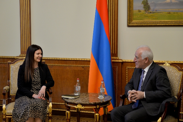 Հայ-սերբական համագործակցություն ունի զարգացման լուրջ ներուժ. ՀՀ նախագահն ընդունել է Սերբիայի դեսպանին