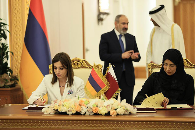 Առողջապահության բնագավառում համագործակցության պայմանագիր է ստորագրվել` Հայաստանի և Կատարի միջև
