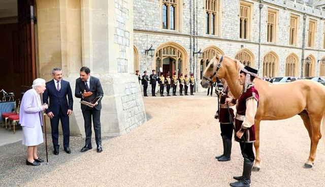 Ադրբեջանը «ղարաբաղյան» նժույգ է նվիրել Անգլիայի թագուհուն. ակնհայտ  կաշառք․․․