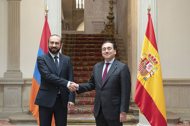 Հայաստանի և Իսպանիայի ԱԳ նախարարները կարևորել են երկու երկրների միջև քաղաքական երկխոսության ու բարձր մակարդակի փոխայցելությունների ակտիվացումը