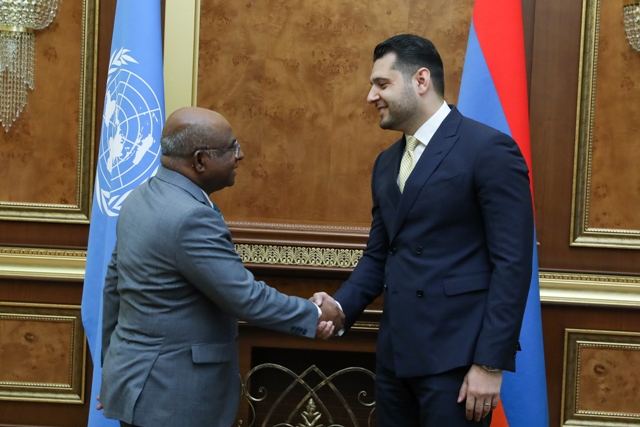 Փոխվարչապետ Մաթևոսյանն անդրադարձել է Լեռնային Ղարաբաղում հումանիտար կարիքների լուծման հարցում ՄԱԿ-ի ներգրավվածության անհրաժեշտությանը