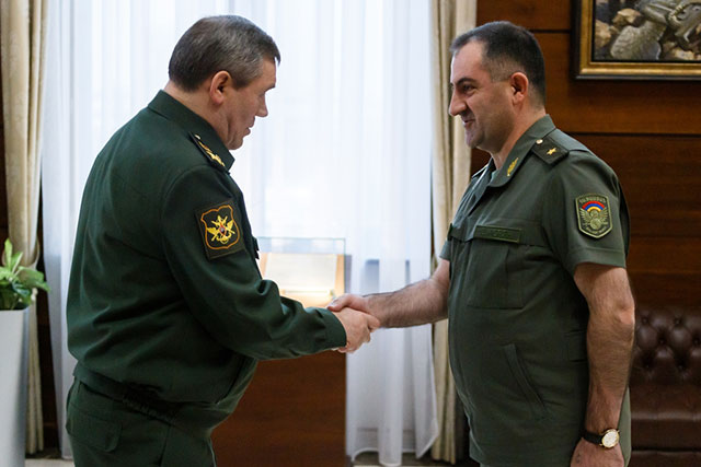 Քննարկվել են հայ-ռուսական ռազմական համագործակցությանն առնչվող  մի շարք հարցեր