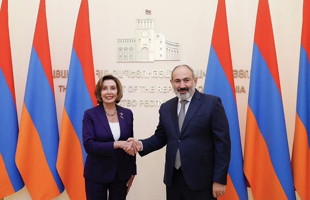 Փաշինյանը Նենսի Փելոսիի հետ քննարկել է հայ-ամերիկյան հարաբերությունների օրակարգի մի շարք հարցեր