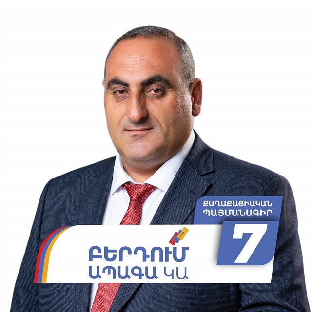 ՔՊ թեկնածուն հերքում է Բերդի զինկոմի մասնակցությամբ ծեծկռտուքը