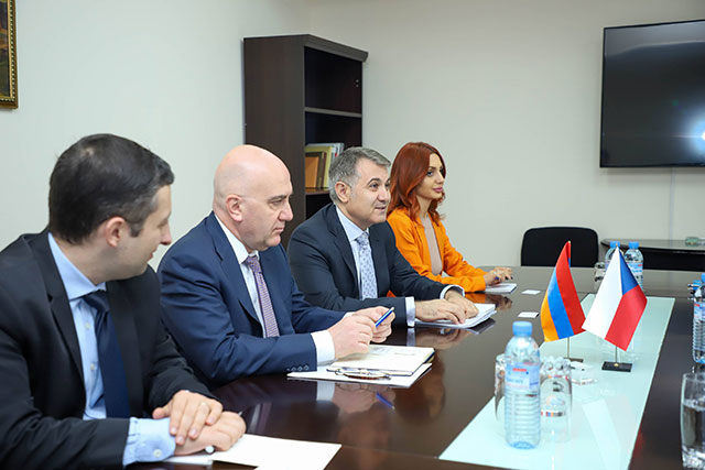 Քաղաքական խորհրդակցություններ Հայաստանի և Չեխիայի արտաքին գործերի նախարարությունների միջև