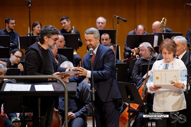 Հայաստանի կոմպոզիտորների միության մի շարք անդամներ պարգևատրվել են ԿԳՄՍՆ ոսկե մեդալով