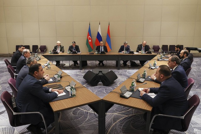 Աստանայում կայացել է Հայաստանի, Ռուսաստանի ու Ադրբեջանի ԱԳ նախարարների հանդիպումը