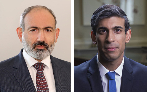 Փաշինյանը շնորհավորական ուղերձ է հղել Միացյալ Թագավորության վարչապետ Ռիշի Սունակին