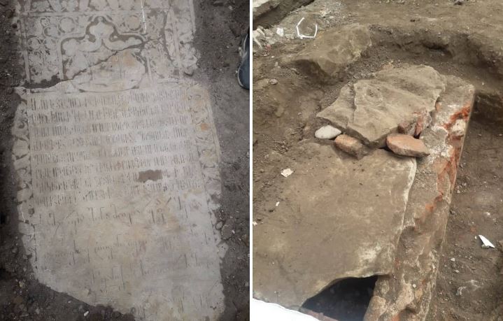 Թբիլիսիում հայերեն գրություններով մարմարե տապանաքարեր են հայտնաբերվել. «Ալիք Մեդիա»
