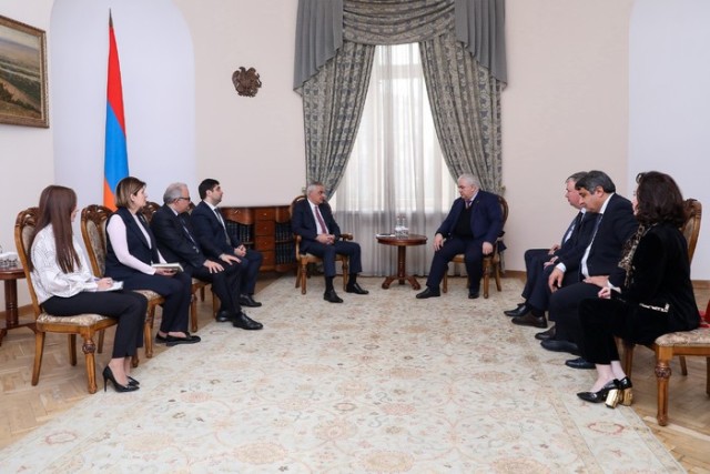ՌԴ ԴԺ Պետդումայի պատվիրակության հետ հանդիպմանը Մհեր Գրիգորյանը ներկայացրել է ադրբեջանական վերջին լայնածավալ ագրեսիայի հետևանքով ստեղծված իրավիճակը