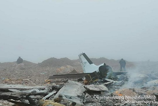 Ջրաբերում ինքնաթիռի կործանման հետևանքով մահացած օդաչուները ՌԴ քաղաքացիներ են