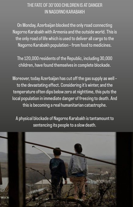 Լաչինի միջանցքի շրջափակումը Լեռնային Ղարաբաղի բնակիչների համար հավասարազոր է մահվան. Հենրիխ Մխիթարյան