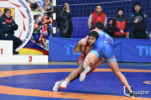 Հայաստանի առաջնության մրցագորգը տրամադրվել է ազատ ոճային ըմբիշներին (ֆոտոշարք)