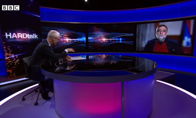 BBC Hard Talk–ի ընթացքում Ռուբեն Վարդանյանը խոսել է շրջափակման հետևանքով Արցախում ստեղծված հումանիտար ճգնաժամի մասին