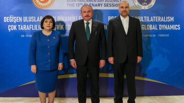 «Մեր ուժերը պետք է միավորենք». Անթալիայում կայացել է Թուրքիայի, Ադրբեջանի ու Իրանի խորհրդարանի նախագահների հանդիպումը
