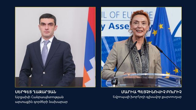 Ադրբեջանը, որը դեռ անօրեն մնում է Եվրոպայի խորհրդի անդամ պետություն, փորձում է հասնել Արցախի ժողովրդին բնաջնջելու հրապարակայնորեն հայտարարված նպատակին. Սերգեյ Ղազարյանը նամակ է ուղարկել Մարիա Պեյչինովիչ Բուրիչին