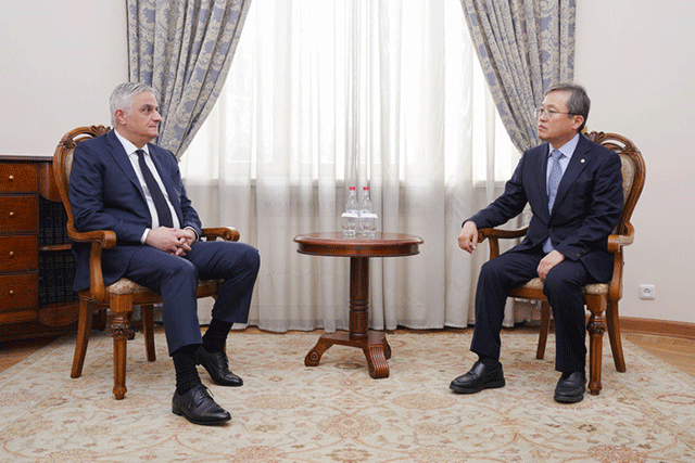 Մհեր Գրիգորյանը կարևորել է Հայաստանի և Կորեայի միջև համագործակցության զարգացումը