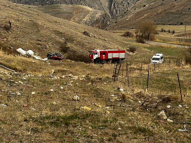 Ուրցալանջ գյուղի մոտակայքում բեռնատար ավտոմեքենան ընկել է ձորը. կա մեկ զոհ