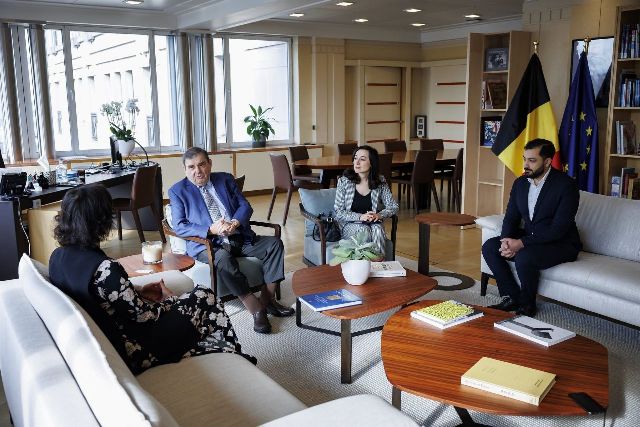 Բելգիայի ԱԳ նախարարի հետ հանդիպմանը ՀՅԴ Եվրոպայի Հայ Դատի գրասենյակի ներկայացուցիչները ընդգծել են Ադրբեջանի կողմից հայ ռազմագերիներին անհապաղ ազատ արձակելու անհրաժեշտությունը